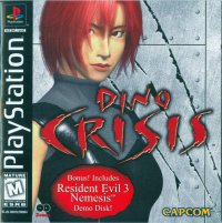 Dino Crisis JP Playstation JP box art